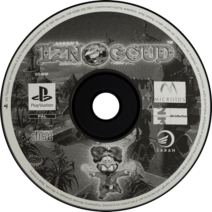 Iznogoud media 7 for Playstation